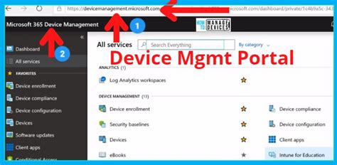 intune admin portal.